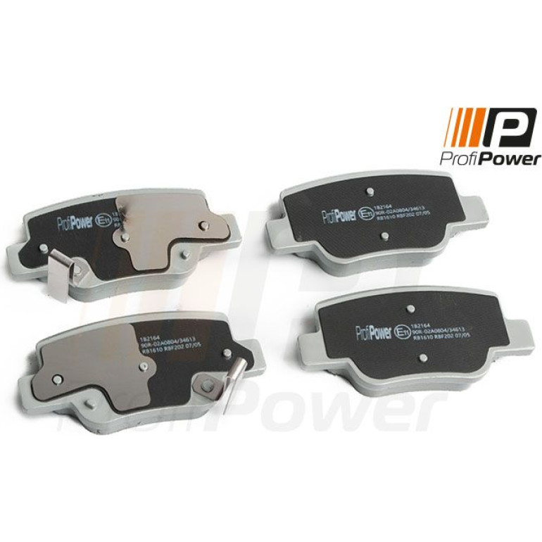 PROFIPOWER Bremsbelagsatz, Scheibenbremse 1B2164 PROFIPOWER Bremsbelagsatz, Scheibenbremse 1B2164