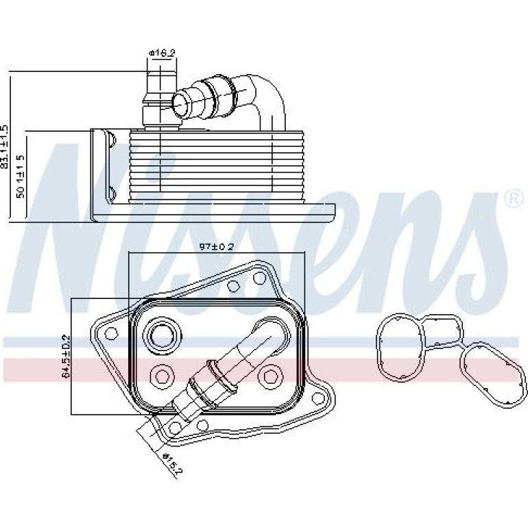 Ölkühler PKW 90688