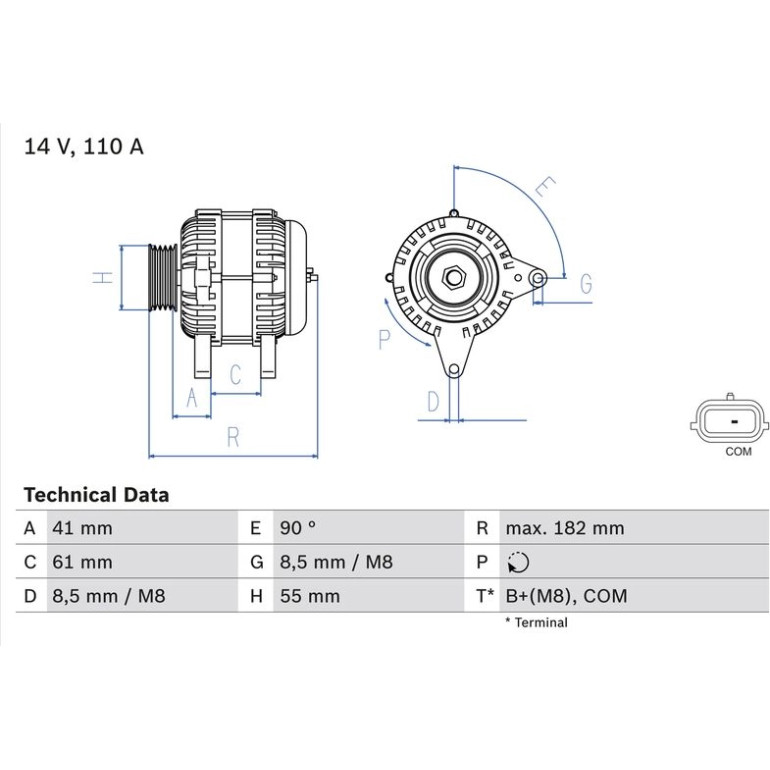Lichtmaschine 0 986 080 710 Lichtmaschine 0 986 080 710