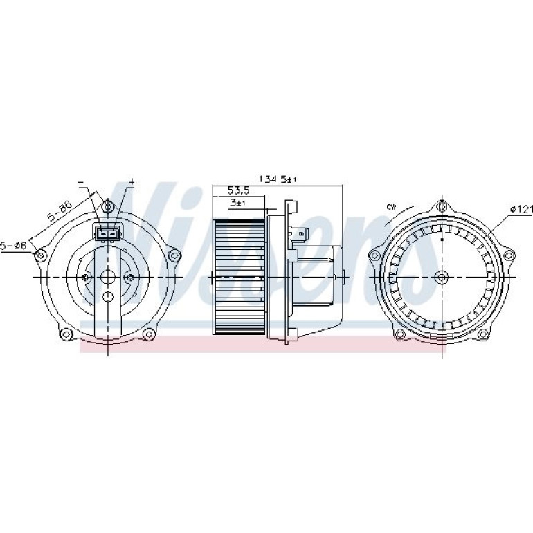 Innenraumgebläse 87444 Innenraumgebläse 87444