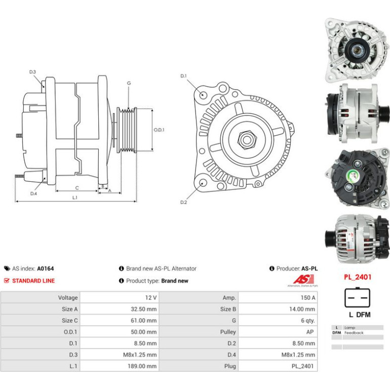 Generator A0164 Generator A0164