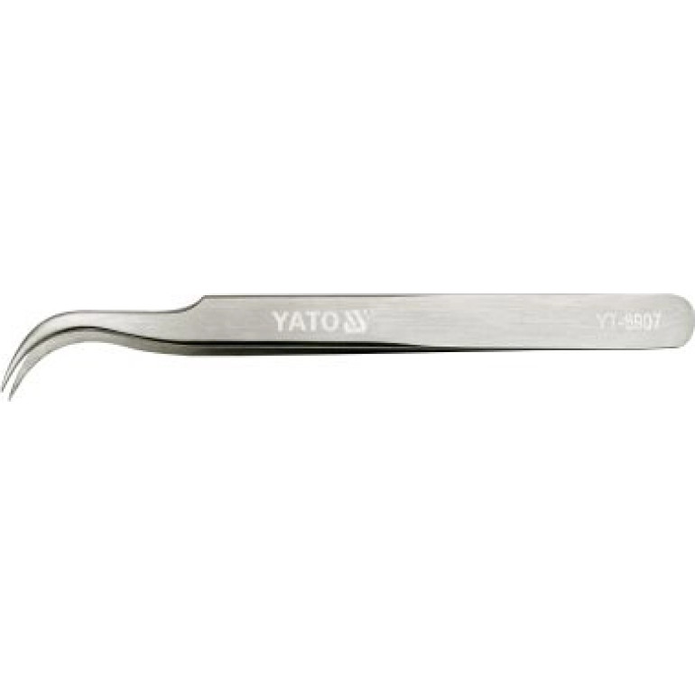 Pinzette 120Mm Gebogen YT-6907