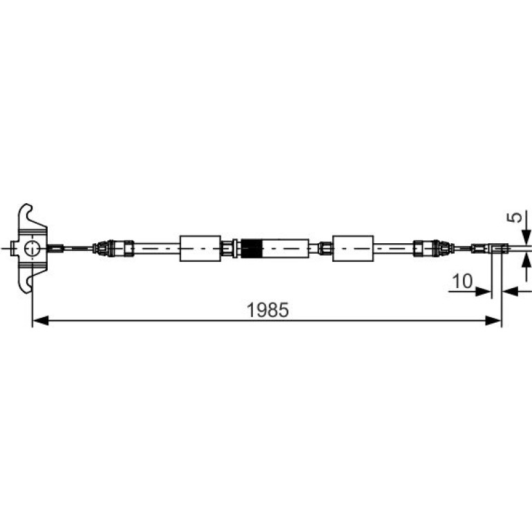 Handbremsseil 1987482128 Handbremsseil 1987482128