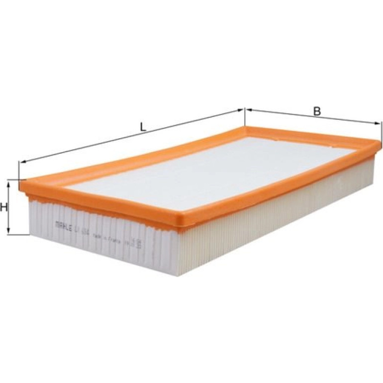 MAHLE Luftfilter LX 684 MAHLE Luftfilter LX 684