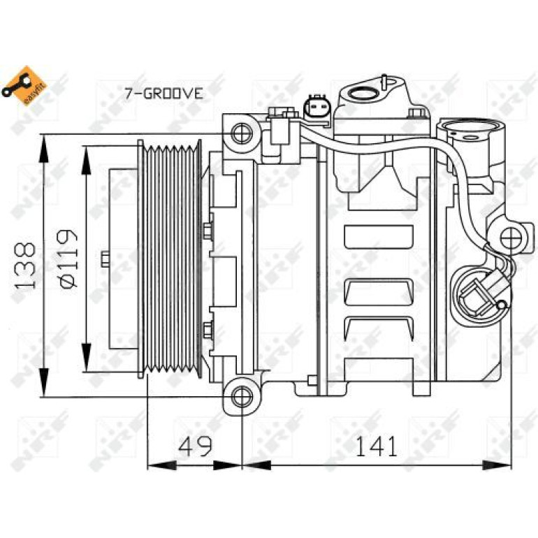 Kompressor, Klimaanlage 32215 Kompressor, Klimaanlage 32215