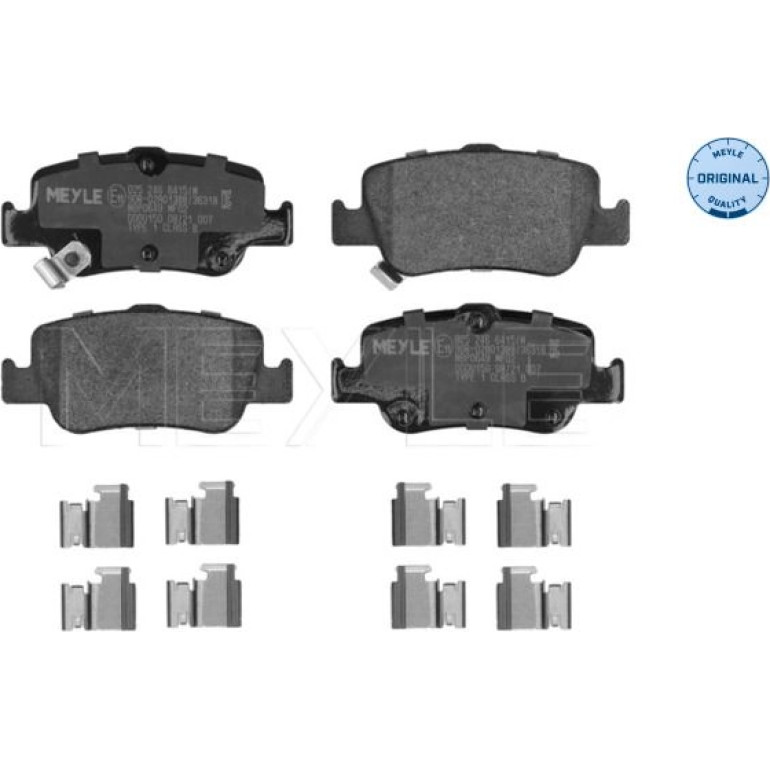 Bremsbelagsatz Toyota T. Auris 06- Mit Sensor 025 246 6415/W Bremsbelagsatz Toyota T. Auris 06- Mit Sensor 025 246 6415/W