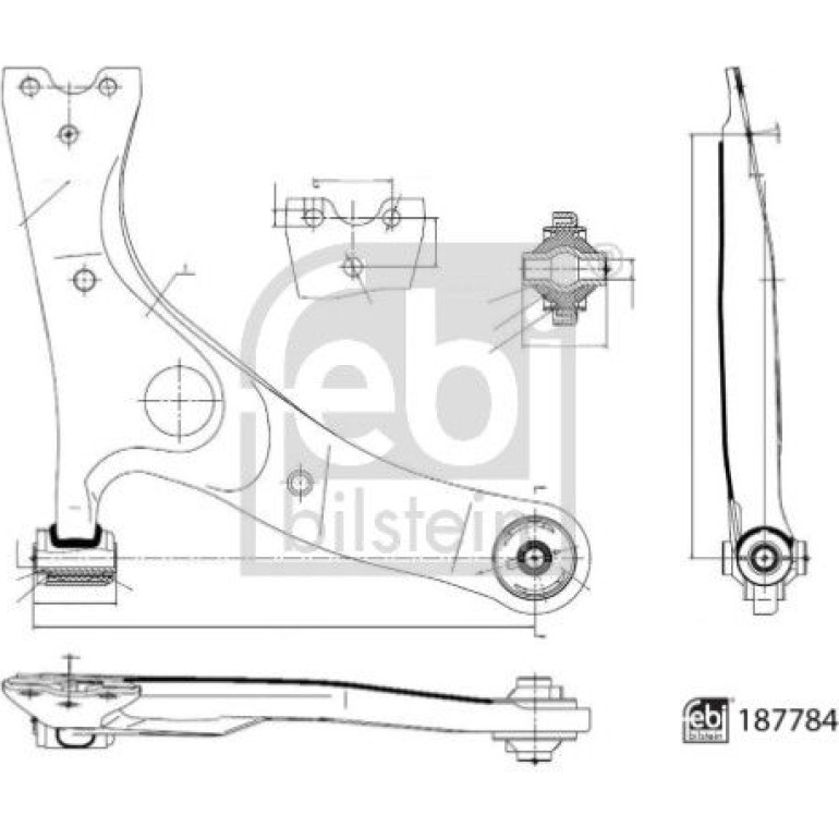 LENKER, RADAUFHÄNGUNG FE187784 LENKER, RADAUFHÄNGUNG FE187784