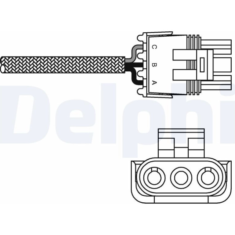 DELPHI Lambdasonde ES10996-12B1 DELPHI Lambdasonde ES10996-12B1