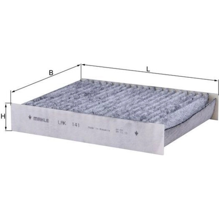 MAHLE Filter, Innenraumluft LAK 141 MAHLE Filter, Innenraumluft LAK 141