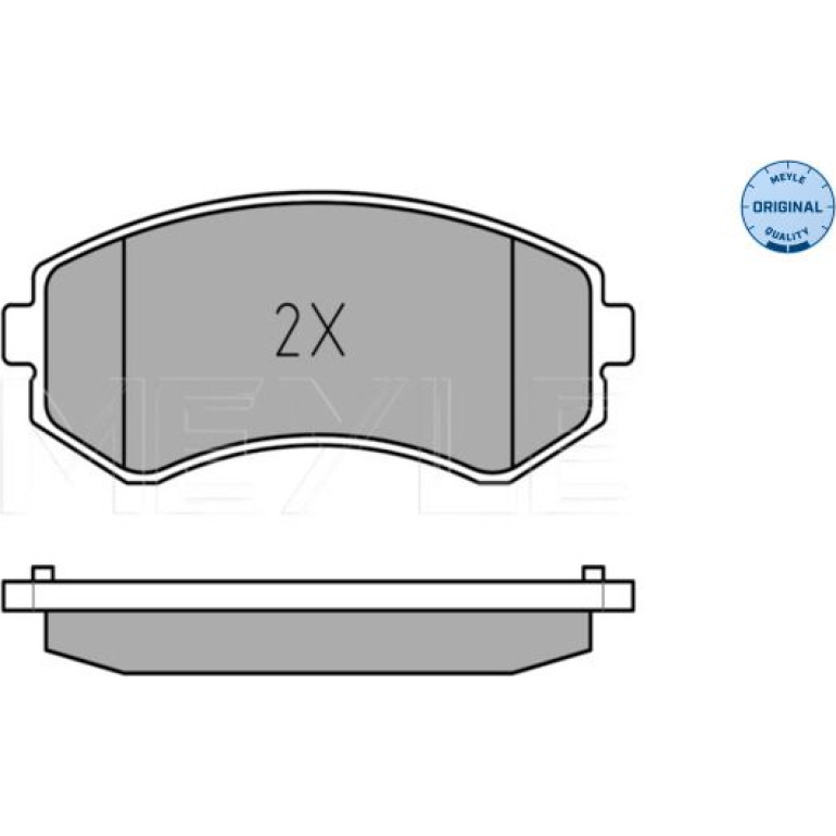 Bremsbelagsatz Nissan P. Almera 98-/T. Patrol 97 – Mit Sensor 025 235 0216/W Bremsbelagsatz Nissan P. Almera 98-/T. Patrol 97 – Mit Sensor 025 235 0216/W