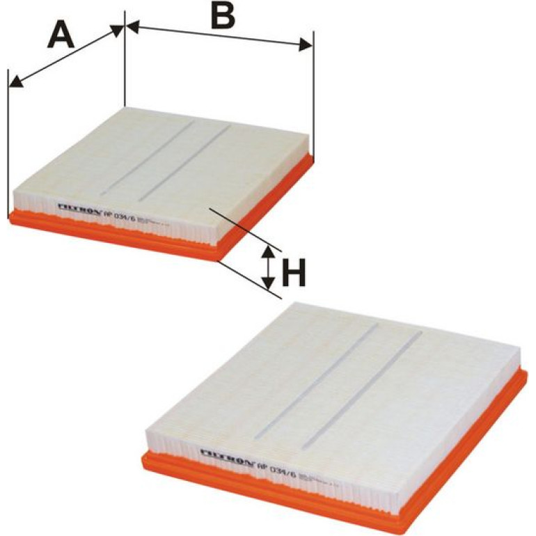 FILTRON Luftfilter AP 034/6-2x