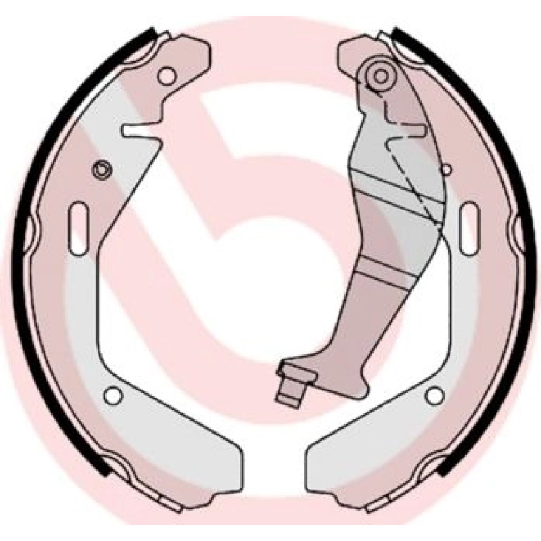 Bremsbackensatz HA S 79 502