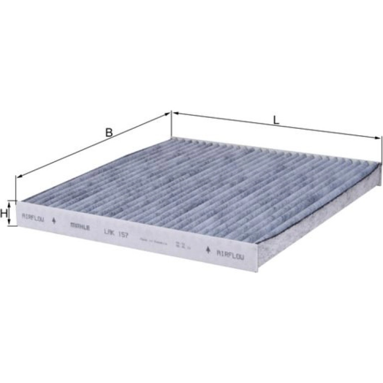MAHLE Filter, Innenraumluft LAK 157 MAHLE Filter, Innenraumluft LAK 157