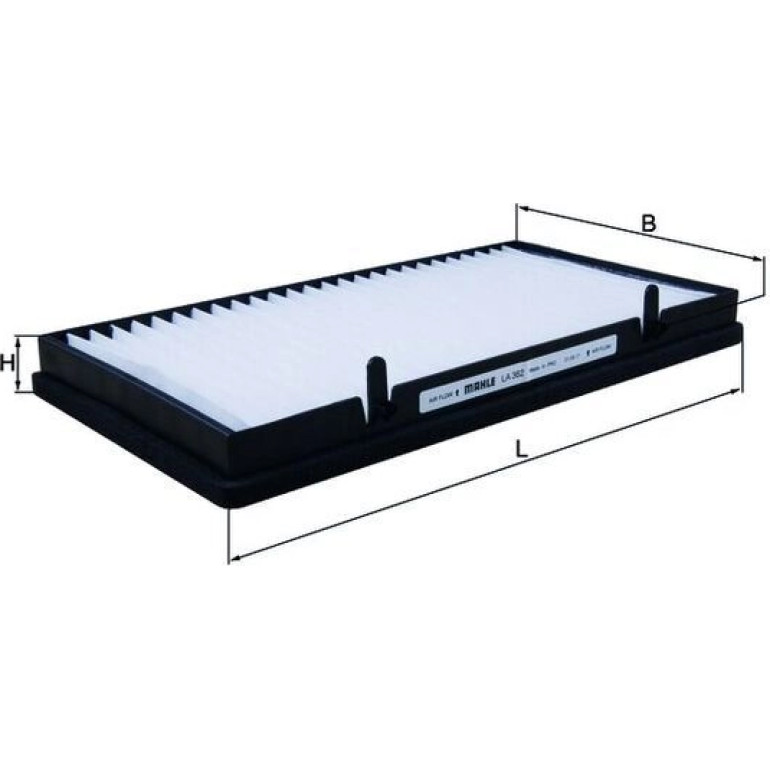 MAHLE Filter, Innenraumluft LA 382 MAHLE Filter, Innenraumluft LA 382