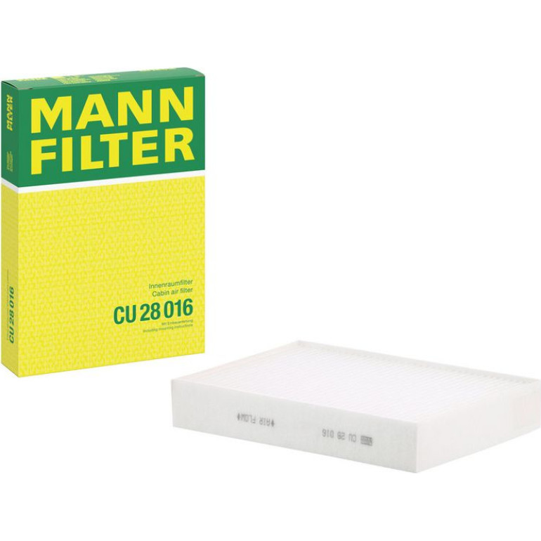 Mann & Hummel Innenraumfilter PKW CU 28 016 Mann & Hummel Innenraumfilter PKW CU 28 016