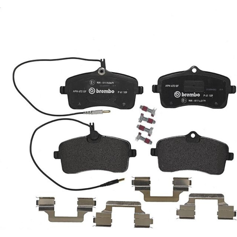 BREMBO Bremsklötze VA P 61 109 BREMBO Bremsklötze VA P 61 109