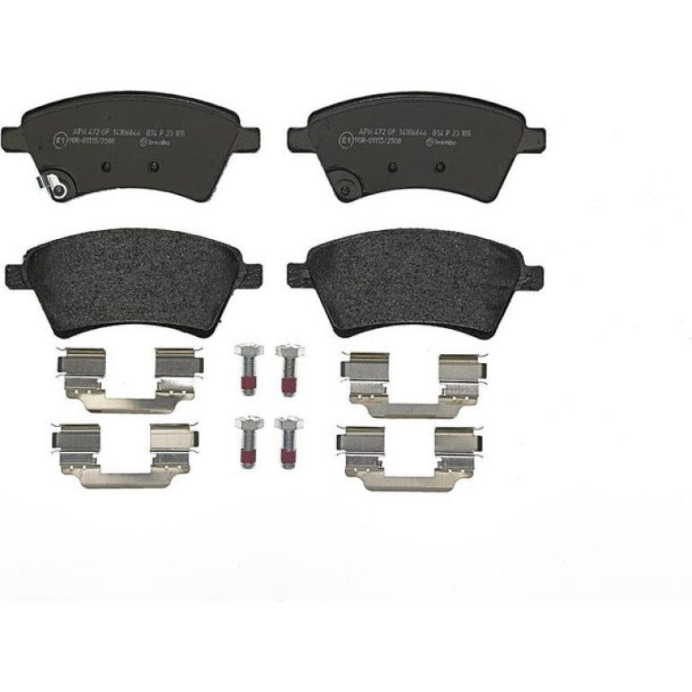 BREMBO Bremsklötze VA P 23 105 BREMBO Bremsklötze VA P 23 105