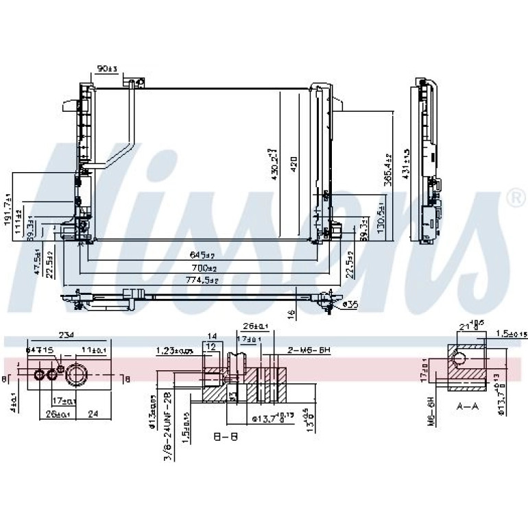 Kondensator PKW 940035 Kondensator PKW 940035