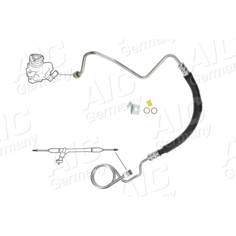 Hydraulikschlauch, Lenkung 58774