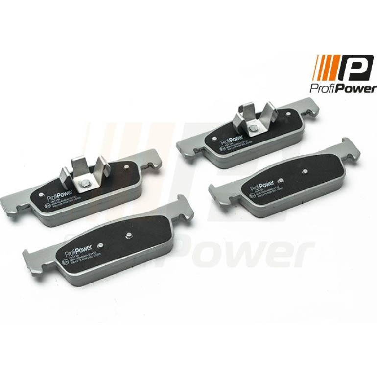 PROFIPOWER Bremsbelagsatz, Scheibenbremse 1B1139