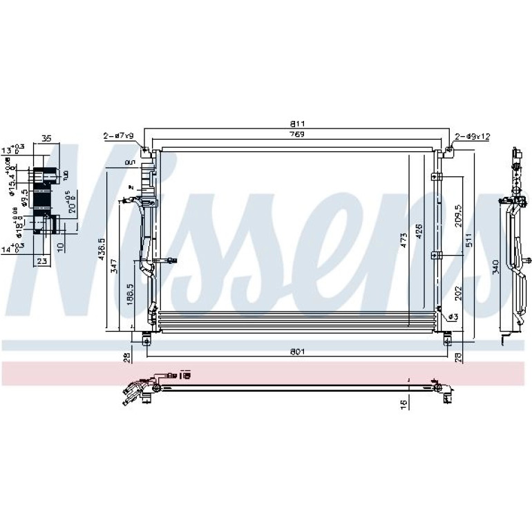 Kondensator PKW 940451 Kondensator PKW 940451