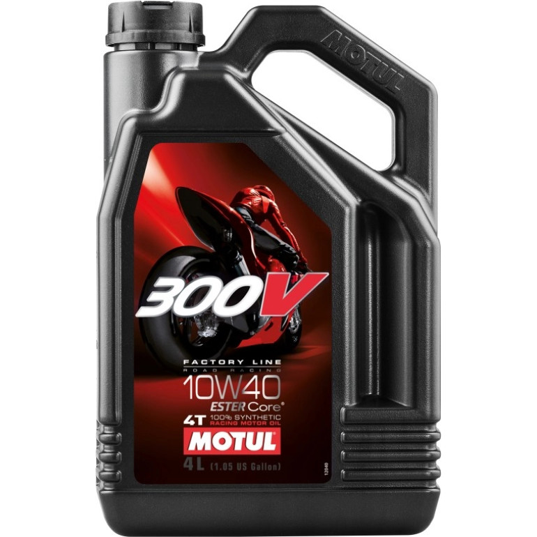 Motul 300V FL Road Racing 10W-40 4 Liter 104121