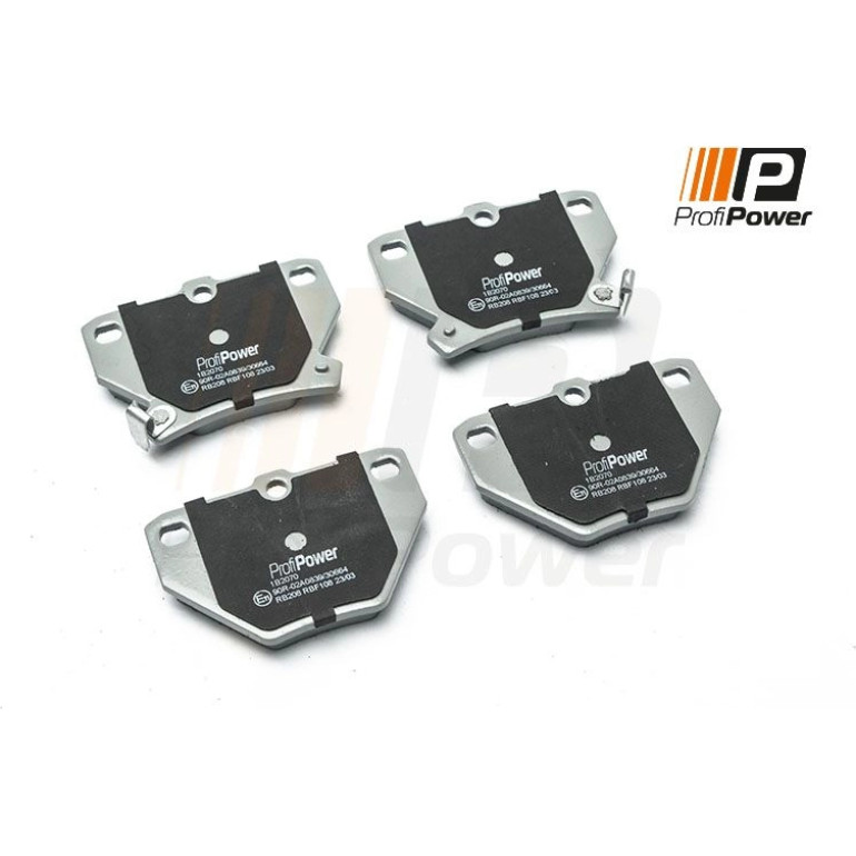PROFIPOWER Bremsbelagsatz, Scheibenbremse 1B2070 PROFIPOWER Bremsbelagsatz, Scheibenbremse 1B2070