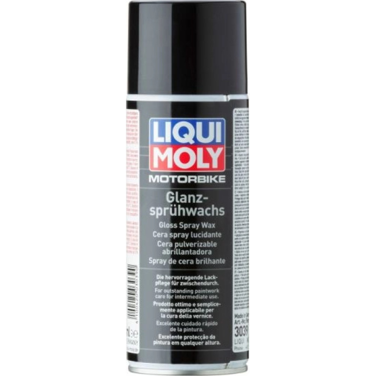 Liqui Moly Motorbike Glanz-Sprühwachs 400 ml 3039 Liqui Moly Motorbike Glanz-Sprühwachs 400 ml 3039