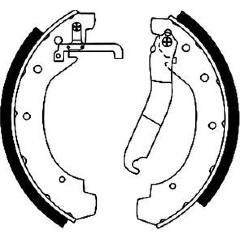 Bremsbacken Vw Lt 35-55 91028900 Bremsbacken Vw Lt 35-55 91028900