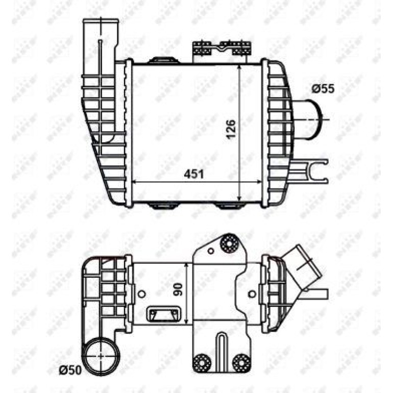 Ladeluftkühler 30371