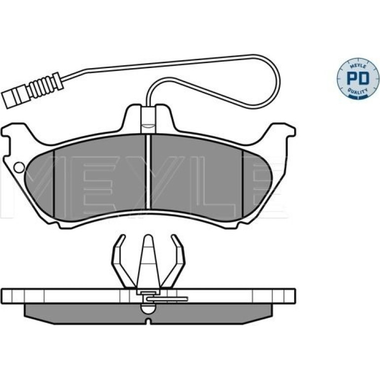 Bremsbelagsatz Db T. W163 Ml 98-05 025 231 9017/PD Bremsbelagsatz Db T. W163 Ml 98-05 025 231 9017/PD