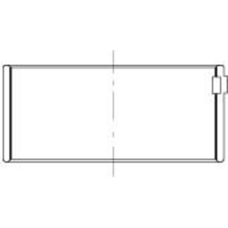 MAHLE Kurbelwellenlagersatz 001 HS 10704 000 MAHLE Kurbelwellenlagersatz 001 HS 10704 000