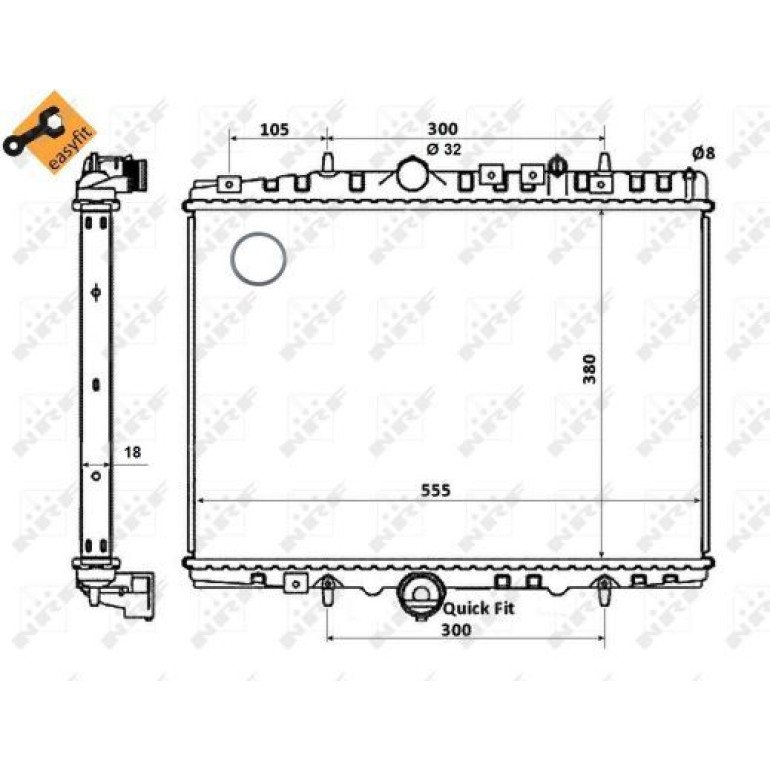 Kühler, Motorkühlung 58352 Kühler, Motorkühlung 58352