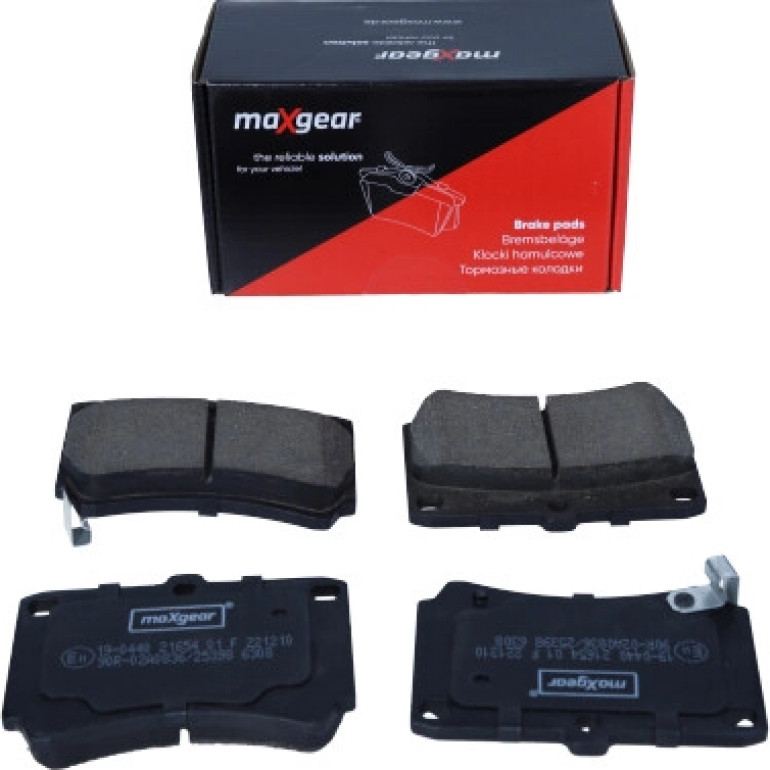 Bremsbelagsatz Mazda S. 323 19-0440 Bremsbelagsatz Mazda S. 323 19-0440