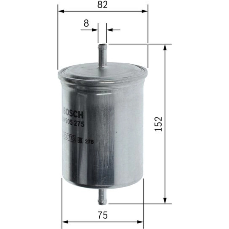 Kraftstofffilter 0 450 905 275 Kraftstofffilter 0 450 905 275