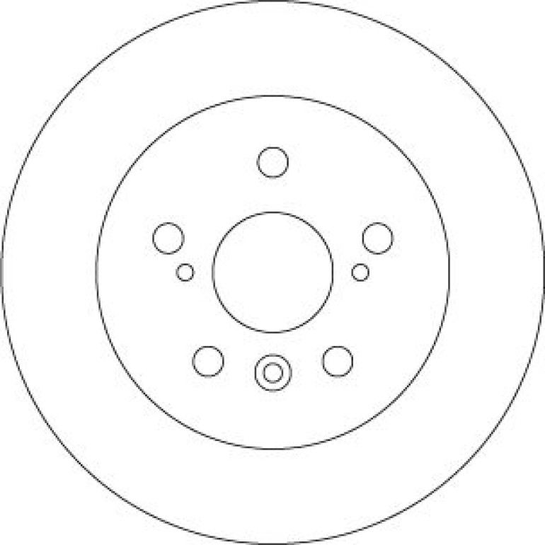 82 482 164 Bremsscheibe HA DF6760 82 482 164 Bremsscheibe HA DF6760