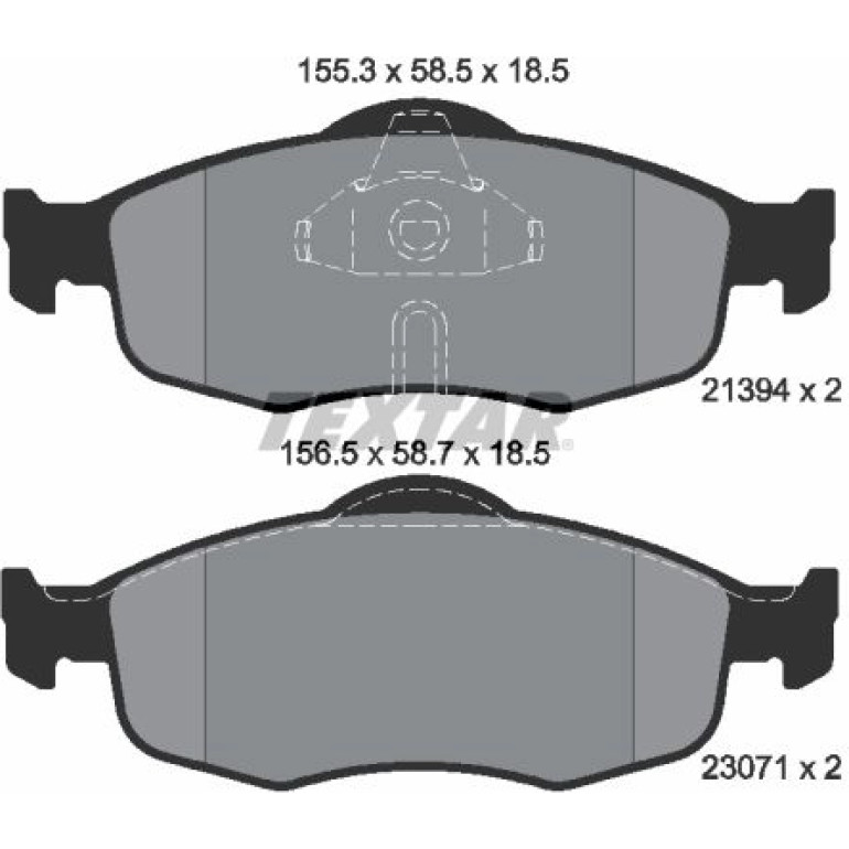 Bremsbelagsatz Ford P. Mondeo 93 2139408