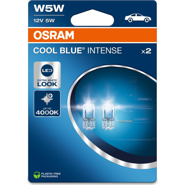 OSRAM W5W 12V W2.1x9.5d 5W Cool Blue INTENSE NextGen. 4000K OSRAM W5W 12V W2.1x9.5d 5W Cool Blue INTENSE NextGen. 4000K