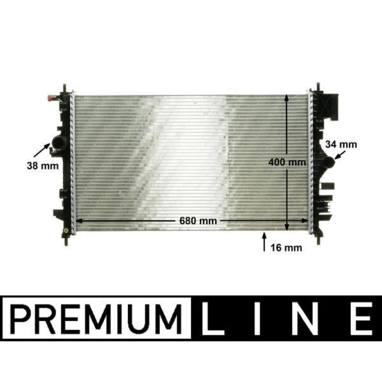 Kühler, Motorkühlung CR 1099 000P