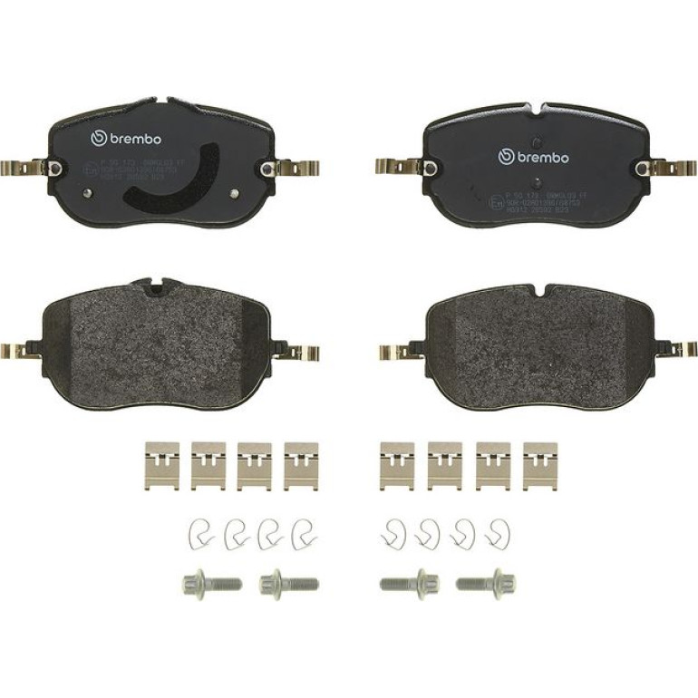 BREMBO Bremsbelagsatz, Scheibenbremse P 50 173 BREMBO Bremsbelagsatz, Scheibenbremse P 50 173