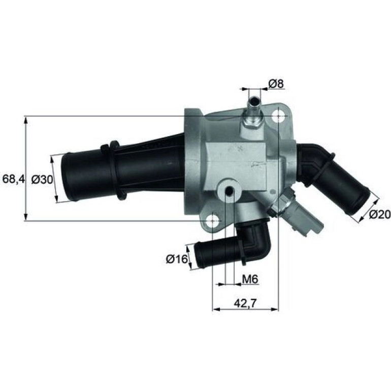Integralthermostat TI 153 88 Integralthermostat TI 153 88