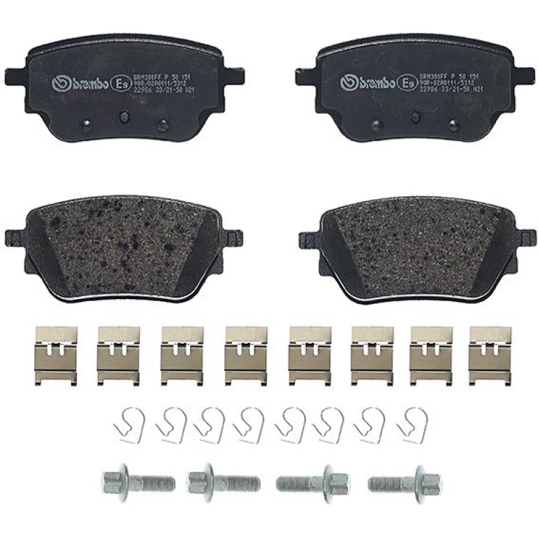 BREMBO Bremsklötze HA P 50 151 BREMBO Bremsklötze HA P 50 151