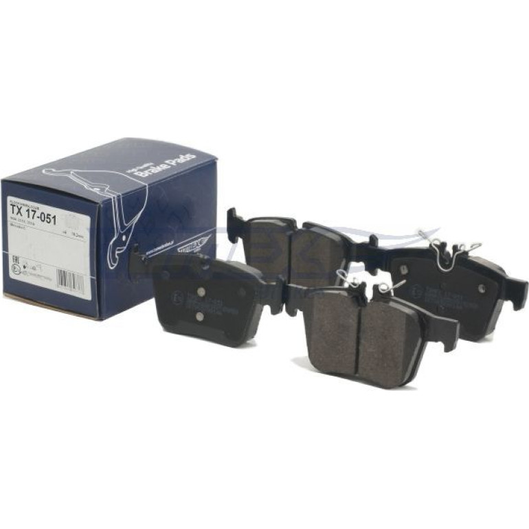 TOMEX brakes Bremsbelagsatz, Scheibenbremse TX 17-051 TOMEX brakes Bremsbelagsatz, Scheibenbremse TX 17-051