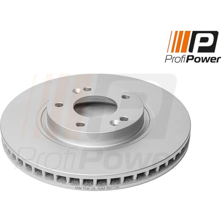 PROFIPOWER Bremsscheibe 3B1136 PROFIPOWER Bremsscheibe 3B1136