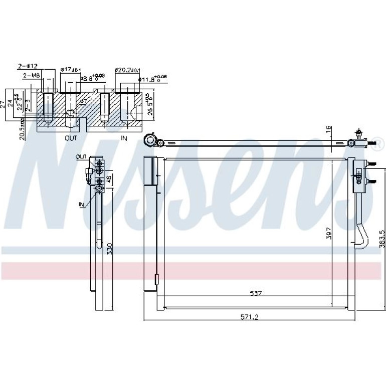Kondensator PKW 940677 Kondensator PKW 940677