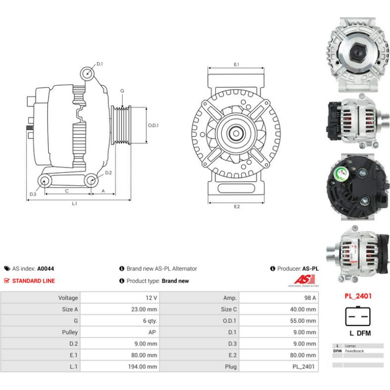Generator A0044