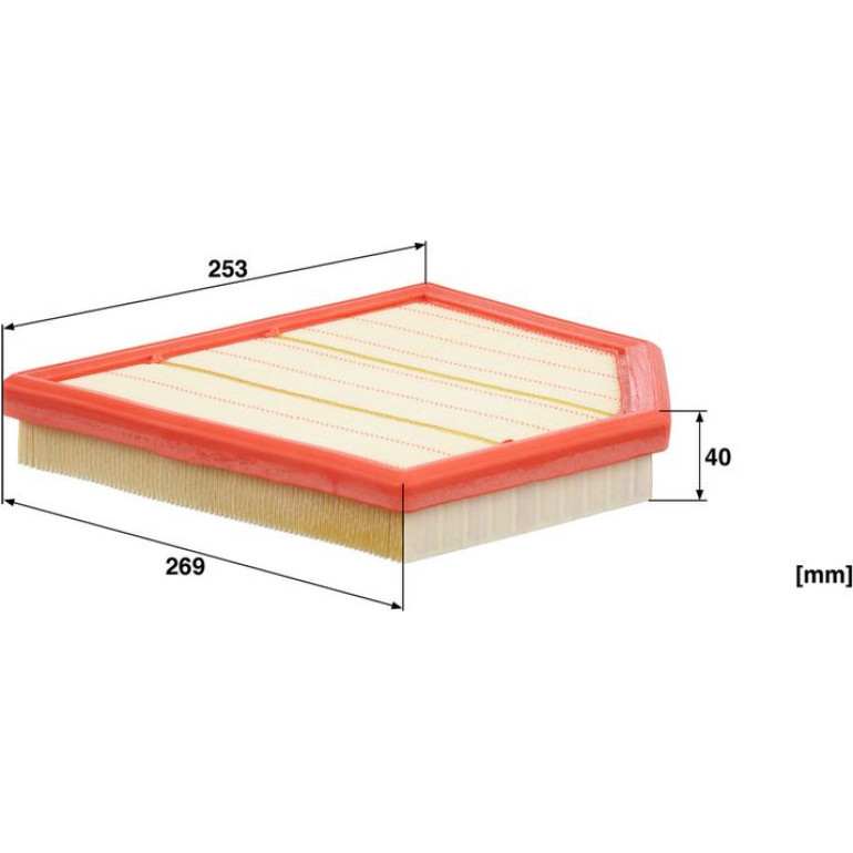 M&H Luftfilter PKW C 27 129