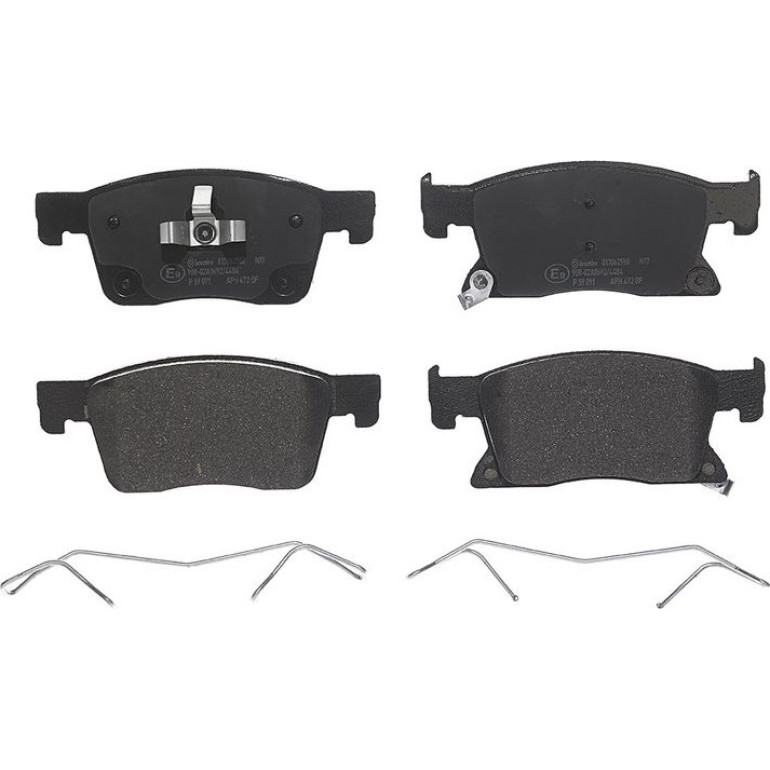 BREMBO Bremsklötze VA P 59 091 BREMBO Bremsklötze VA P 59 091