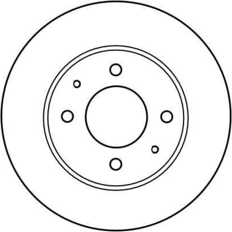 80 481 016 Bremsscheibe VA DF4158 80 481 016 Bremsscheibe VA DF4158