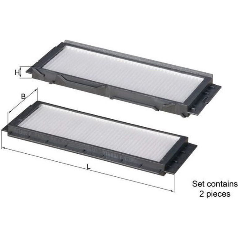 MAHLE Filter, Innenraumluft LA 501/S MAHLE Filter, Innenraumluft LA 501/S